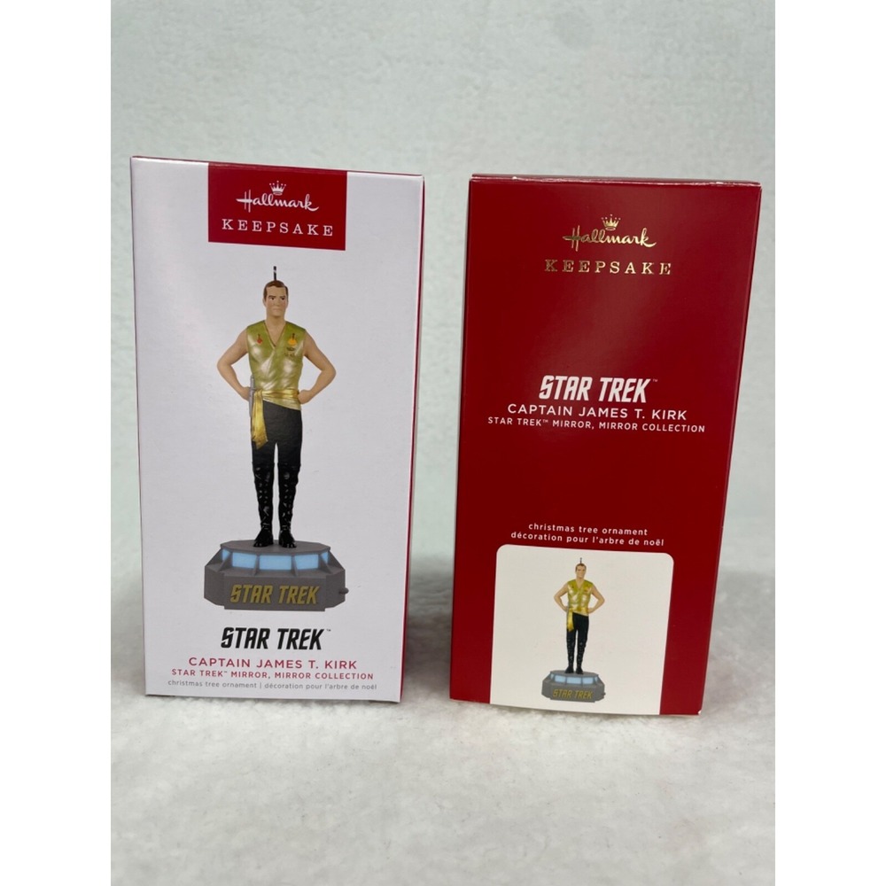 Hallmark Keepsake Captain James T Kirk Star Trek Mirror Mirror Ornament (Qty 1)